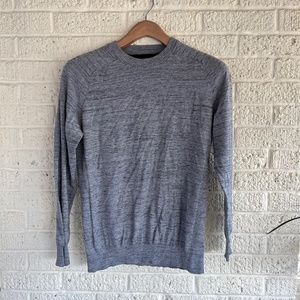 Porter + Ash Marled Gray Sweater